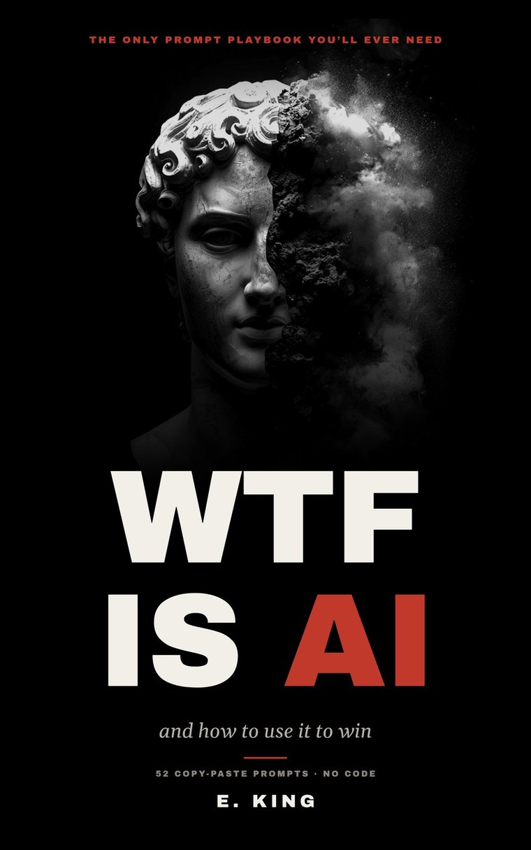 WTF Is AI, the book